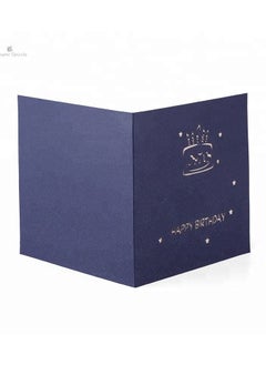 Cool Baby COOLBABY Birthday Cards,Birthday Pop Up Greeting Cards Laser Cut Happy Birthday Cards Including Envelopes, Best for Mom,Wife,Sister, Boy,Girl,Friend, Blue（no light no music）  - Image 5