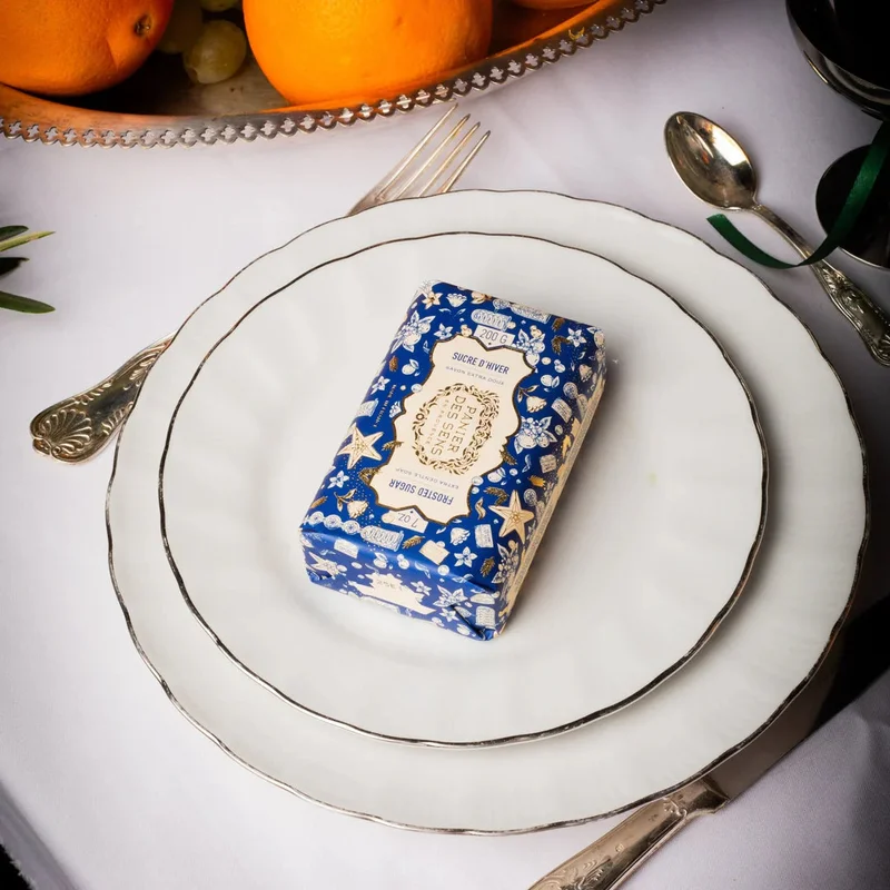 بانيير دي سينز صابون السكر المثلج فائق النعومة لعيد الميلاد  جرام