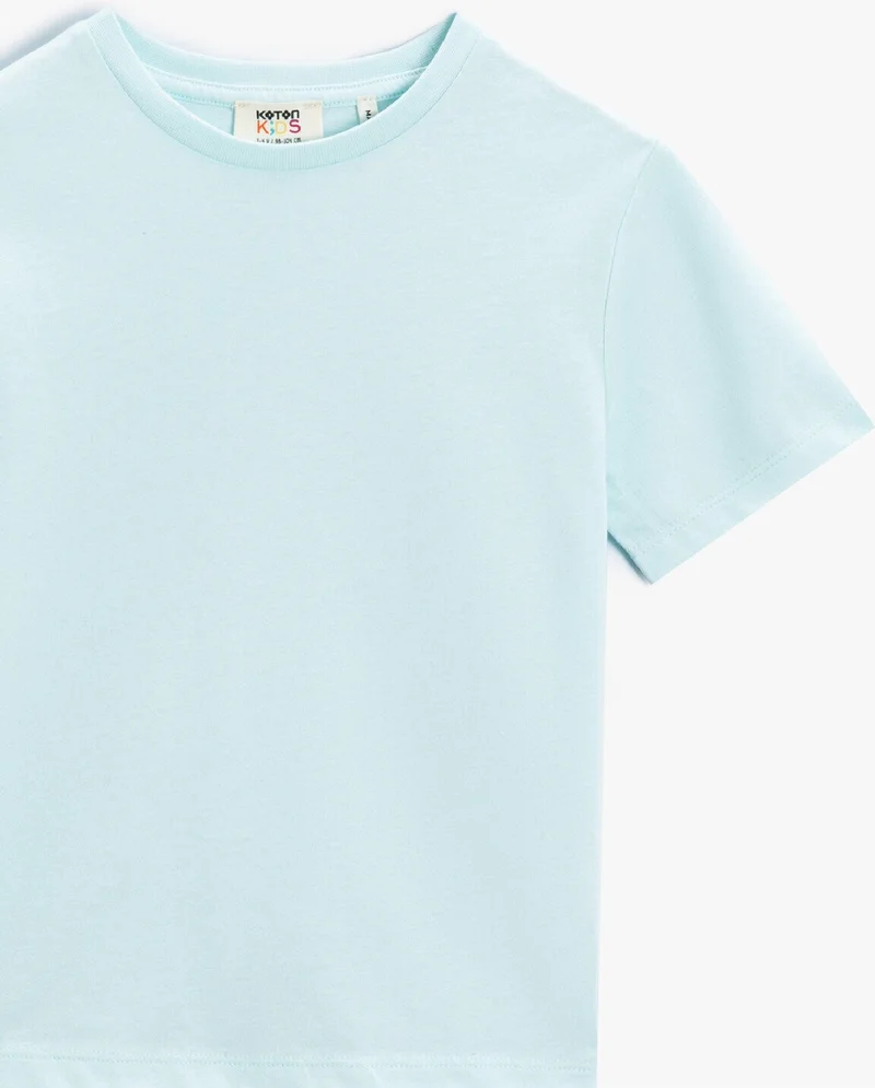 كوتون Cotton Basic Short Sleeve T-Shirt Cotton
