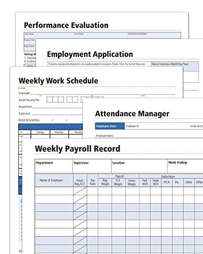 Adams Small Business Employment Forms, 4 Each of 5 Different Forms, Includes Instructions (HV100) - Image 2