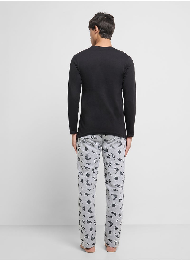 Disney - Mens Nightwear Set - Image 1