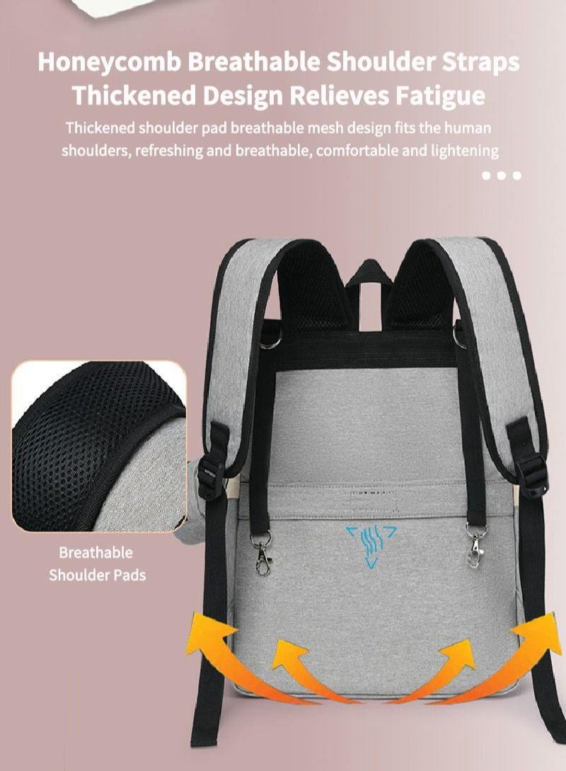 MIXDE Capacity Portable Multi-functional Diaper Storage Bag  - Image 2