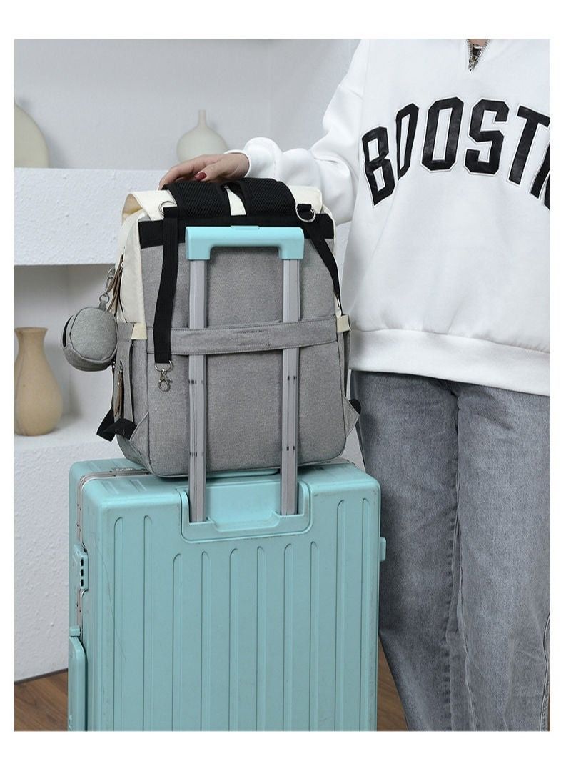 MIXDE Capacity Portable Multi-functional Diaper Storage Bag  - Image 5