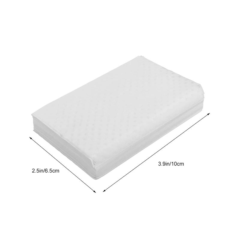 1000pcs Salon Perm Papers for Hair Curling, Disposable Hairdressing End Papers, White, 3.93 X Inch - Image 2
