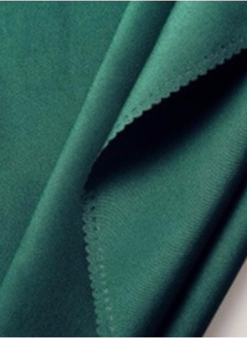 Cloth Napkins Set of 10-Square 19x19 Inch Jacquard Fabric Polyester Washable Reusable Cloth Napkins for Kitchen Dinner Dining Restaurants Wedding Party Banquet Table(Dark green) - Image 2