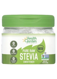 Health Garden Health Garden, Pure Raw Stevia Sweetener, 4 oz (113 g)  - Image 1