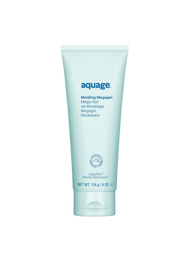 Aquage . Molding Megagel Firmhold Gel Delivers Strong Control For Wet Looks Or Sculpted Blowdry Looks 4 Fl Oz - Image 1