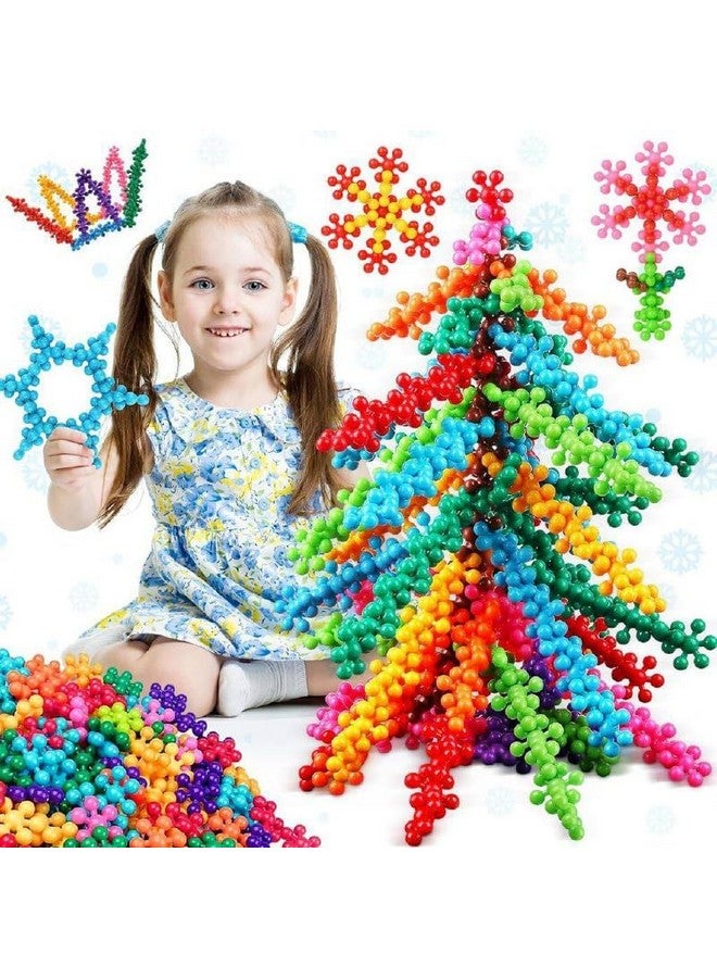 FERIO 100 Pcs Star Shaped, Star Block Interlocking Blocks Colorful Star Building Blocks Educational Construction Blocks for Kids STEM Toys (Multicolor, 100Pcs) for 3+ Year - Image 1