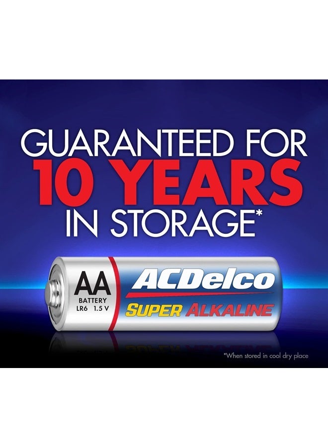 PowerMax ACDelco 100-Count AA Batteries, Maximum Power Super Alkaline Battery, 10-Year Shelf Life, Reclosable Packaging - Image 5
