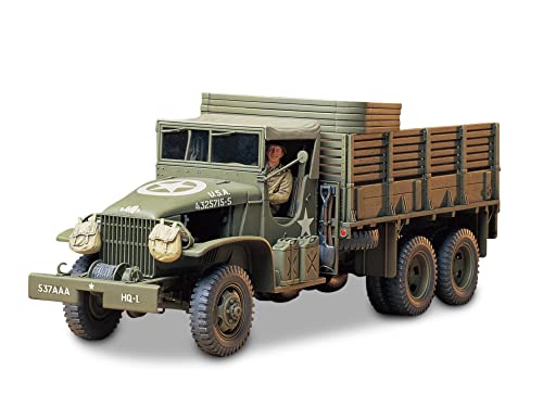 Tamiya 35218 135 US 25 Ton 6x6 Cargo Truck Plastic Model Kit - Image 1