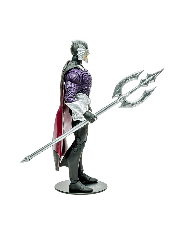 McFarlane Dc Ocean Master Action Figure Playset For Kids 7 Inches Dc Multiverse Figurine With Trident Display Stand & 22 Articulation Points Collectible Orm Figure From The New 52 – Multicolor - Image 5