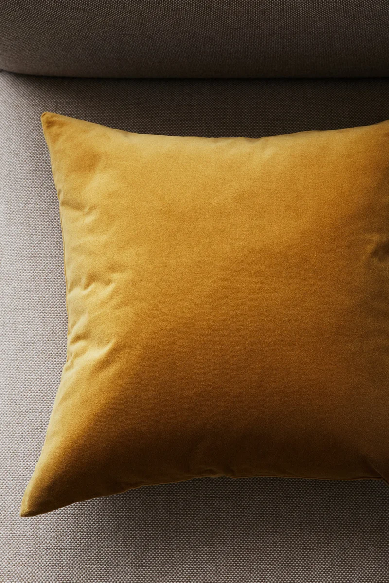 H&M Cotton velvet cushion cover