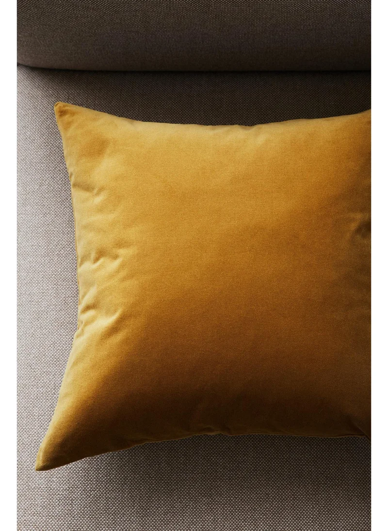 اتش اند ام Cotton velvet cushion cover