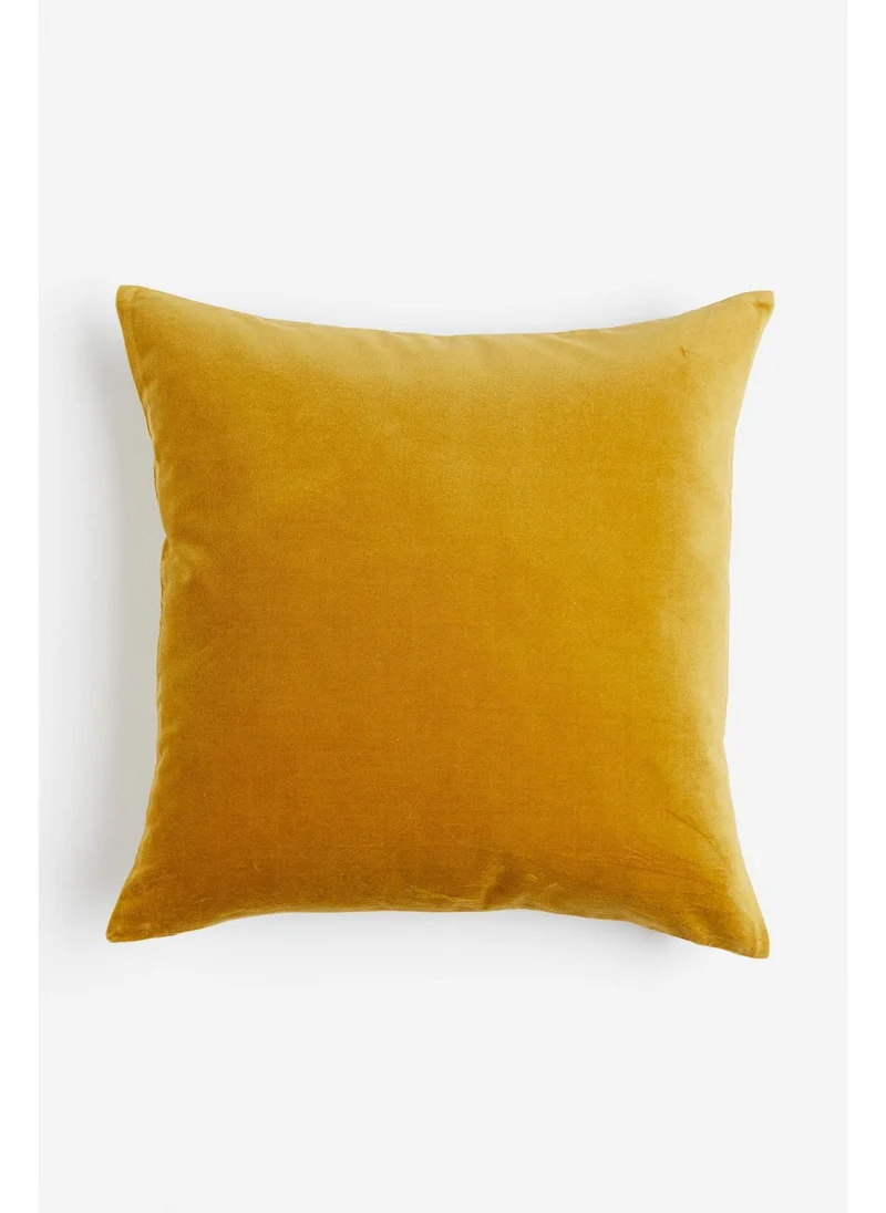 اتش اند ام Cotton velvet cushion cover