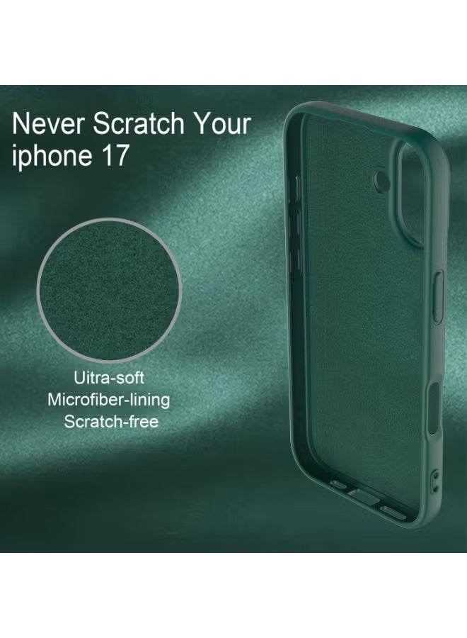 TIGER iPhone 17 Case Soft Silicone Durable & Stylish Cover for iPhone 17 (6.3-Inch) – Slim Fit Shockproof Protective Phone Cover – Anti-Scratch, Anti-Fingerprint Back Case with Comfortable Grip & Full Access to Buttons – Wireless Charging Compatible - Image 5