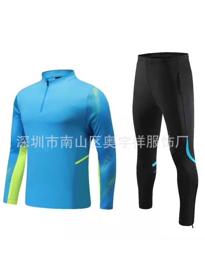 Light Blue Football Jersey - Image 1