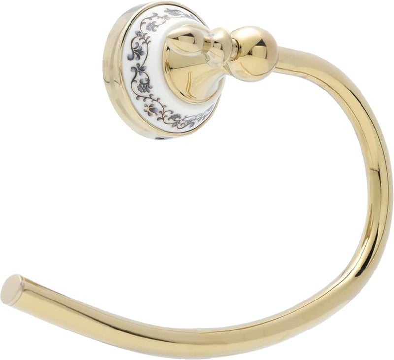 Stainless Steel Wall Mounted Towel Ring Holder For Bathroom Bedroom Kitchen Decor - Image 2