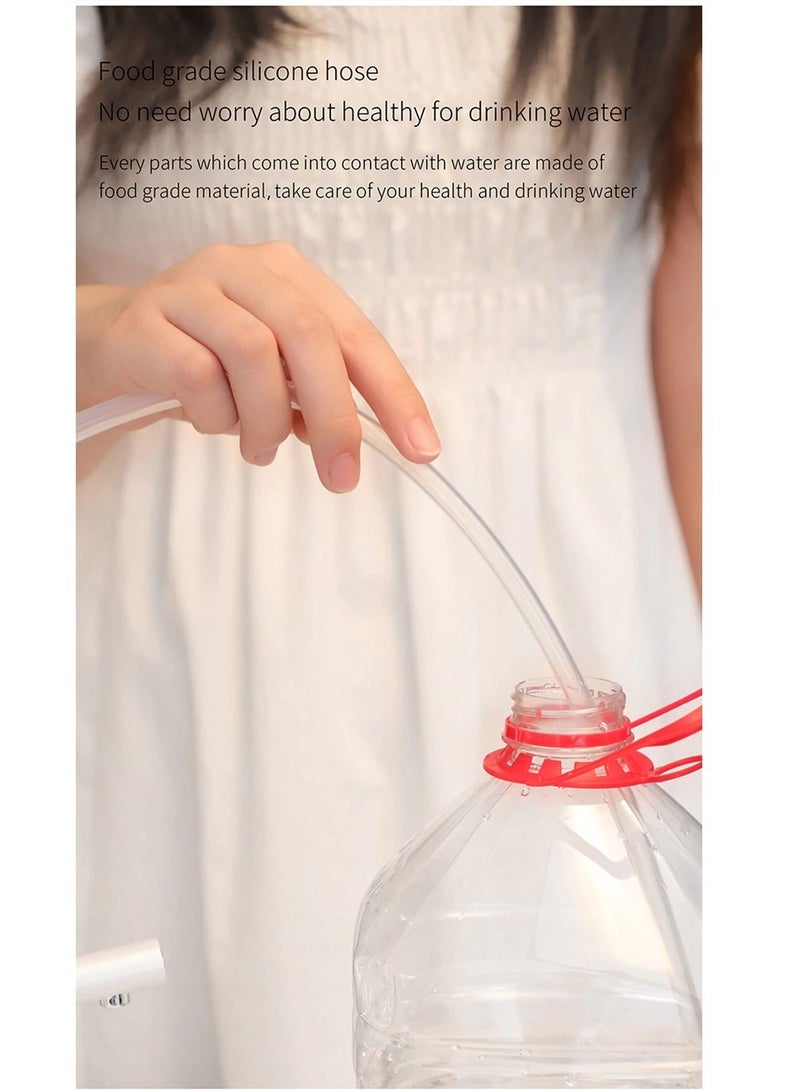 general Electric Water Gallon Pump Automatic Water Bottle Pump Dispenser Desktop Rechargeable Water Pump Dispenser With Stand - Image 5