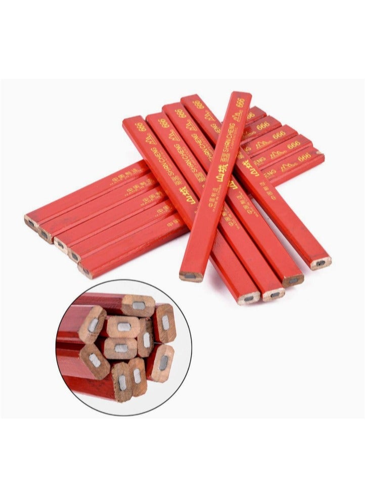 شان باكيت 12قلم رصاص علام للنجار ,الحرفيين ,المهنيين وللورش والمعامل - Image 1