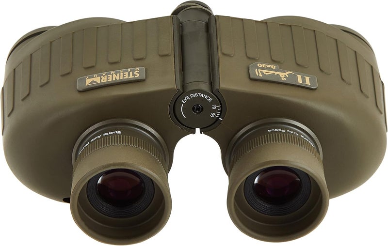 Steiner 8X30 Sagor II Binoculars with Soft Eye Cups and Belt Attachment - Image 2