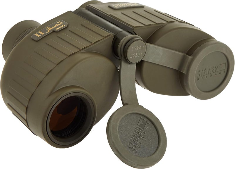 Steiner 8X30 Sagor II Binoculars with Soft Eye Cups and Belt Attachment - Image 3
