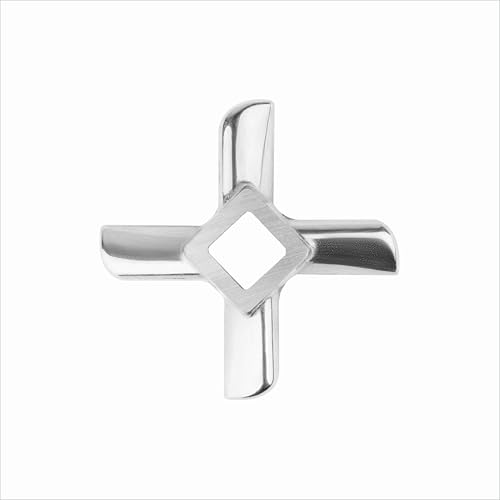 OFXDD Replacement Meat Grinder Blade - Size #8 - Universal Stainless Steel Blades for Meat Grinders - Grinding Accessories Parts (1) - Image 1