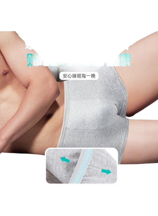 NOLANSEND Disposable Men'S Underwear, Pure Cotton Boxer Briefs, 5A Antibacterial, No-Wash Daily Disposable, Travel Double-Layer, 4-Pack, Xxl Size - Image 3