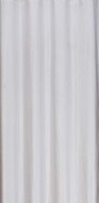 Parda Sansar Polyester Blend Solid Eyelet Window Semi Sheer Curtains Window 5 Feet White Pack Of 2 - Image 2