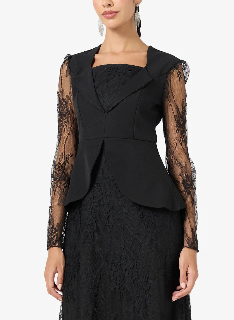 Khizana  Lace Mock Top Dress for Women | Best Price UAE