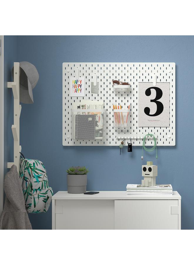 erorex Pegboard, White, 76X56 Cm - Image 4