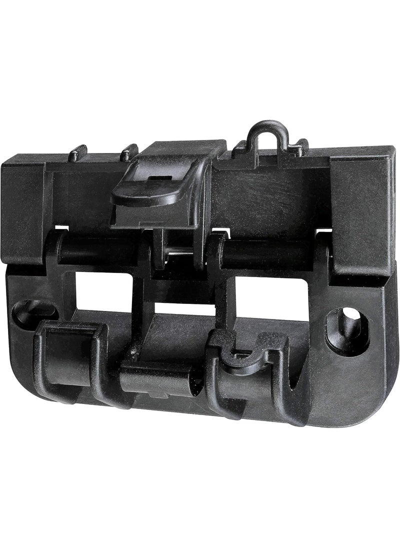 MASTERPLUG Cord Reel Wall Hanging Bracket Secure Lockable Storage Mount  Black  - Image 2