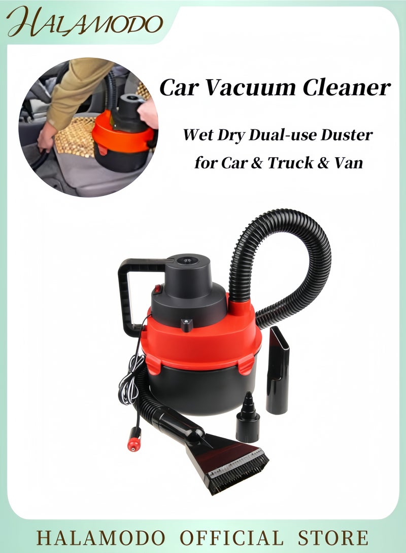 HALAMODO Car Vacuum Cleaner Handheld Car Duster Wet Dry Duster Portable Vacuum Cleaner Low Powered Vacuum Cleaner Universal Car Supplies for Car & Auto & Truck - Image 1