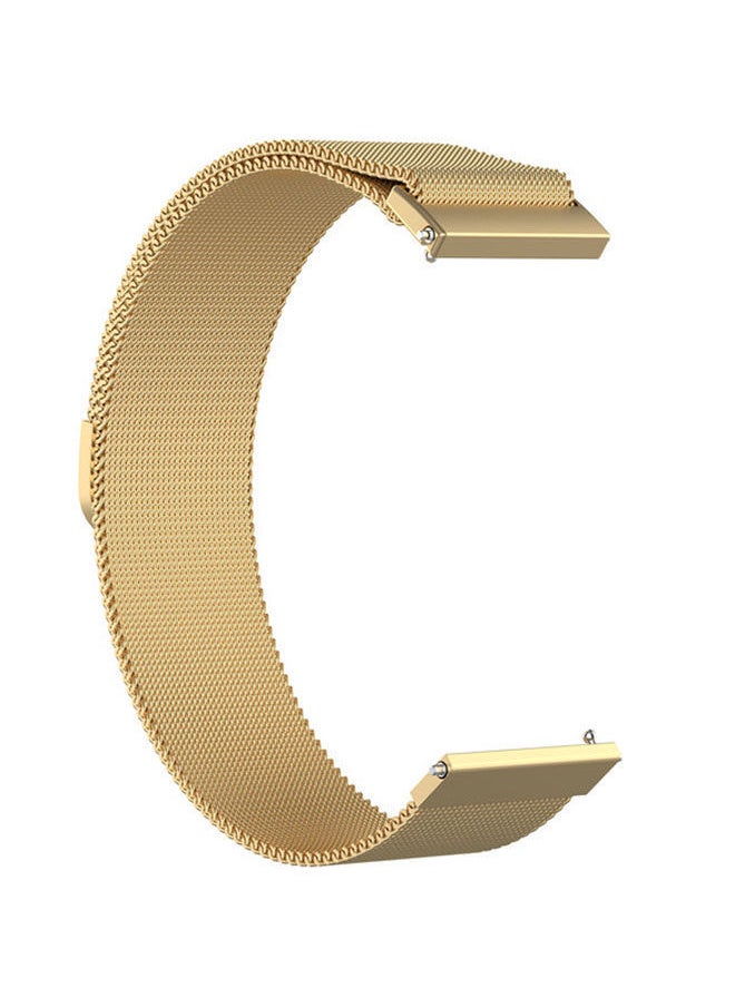 NIBEMINENT - Replacement Milanese Band For Smartwatch Gold - Image 1