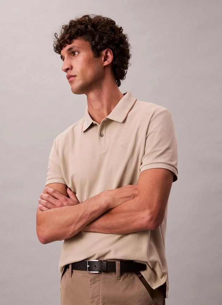 كالفن كلاين Stripe Easy Polo