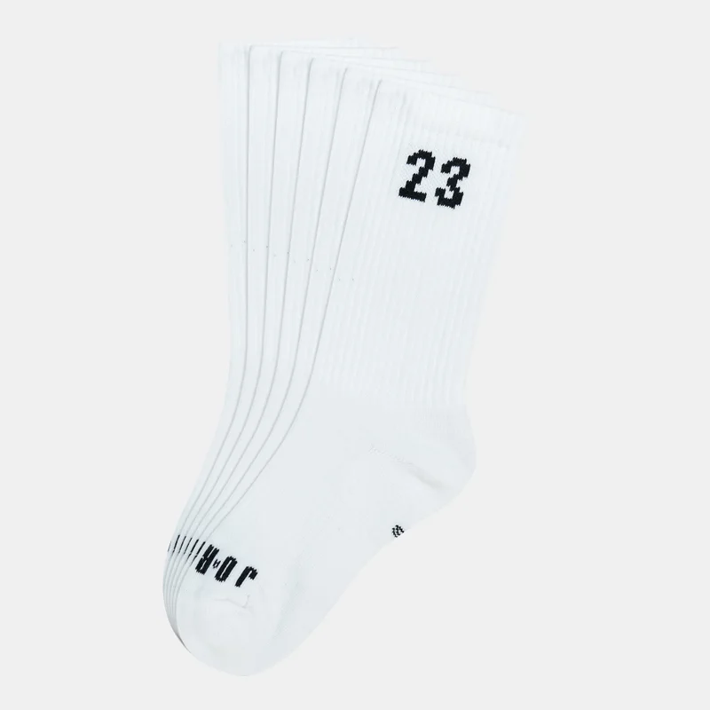 Jordan White Essentials Crew Socks (3 Pairs)  | Best Price UAE