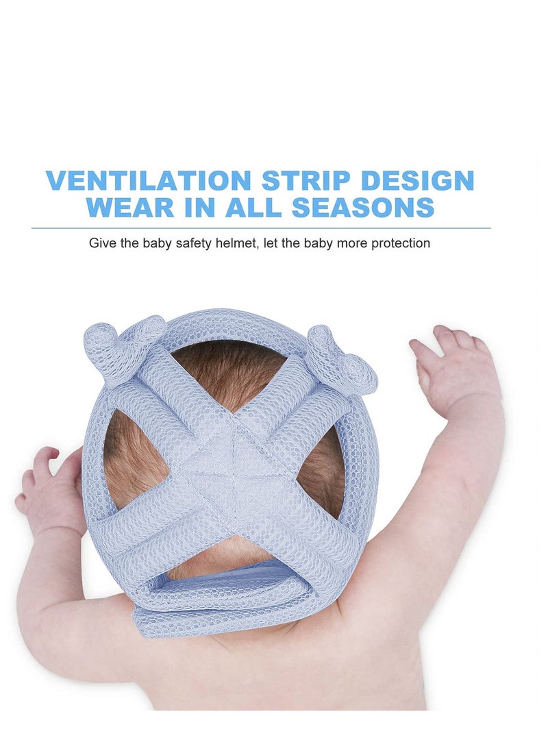 Baby Head Protector Cushion Pillow Toddler Breathable Safety Protect Hat With 2 Knee Pads for Crawling and Walking