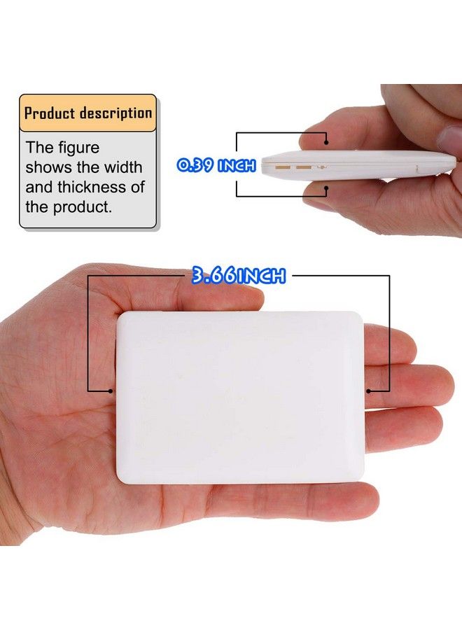 ebuddy Mini Dollhouse Toy Cat Laptop Tiny Fake Computer Mirror For Cat (White) - Image 5