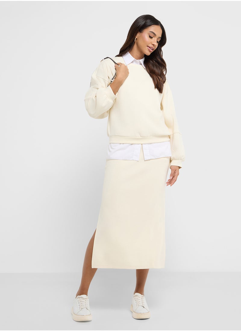 VERO MODA Crew Neck Sweatshirt  - Image 4