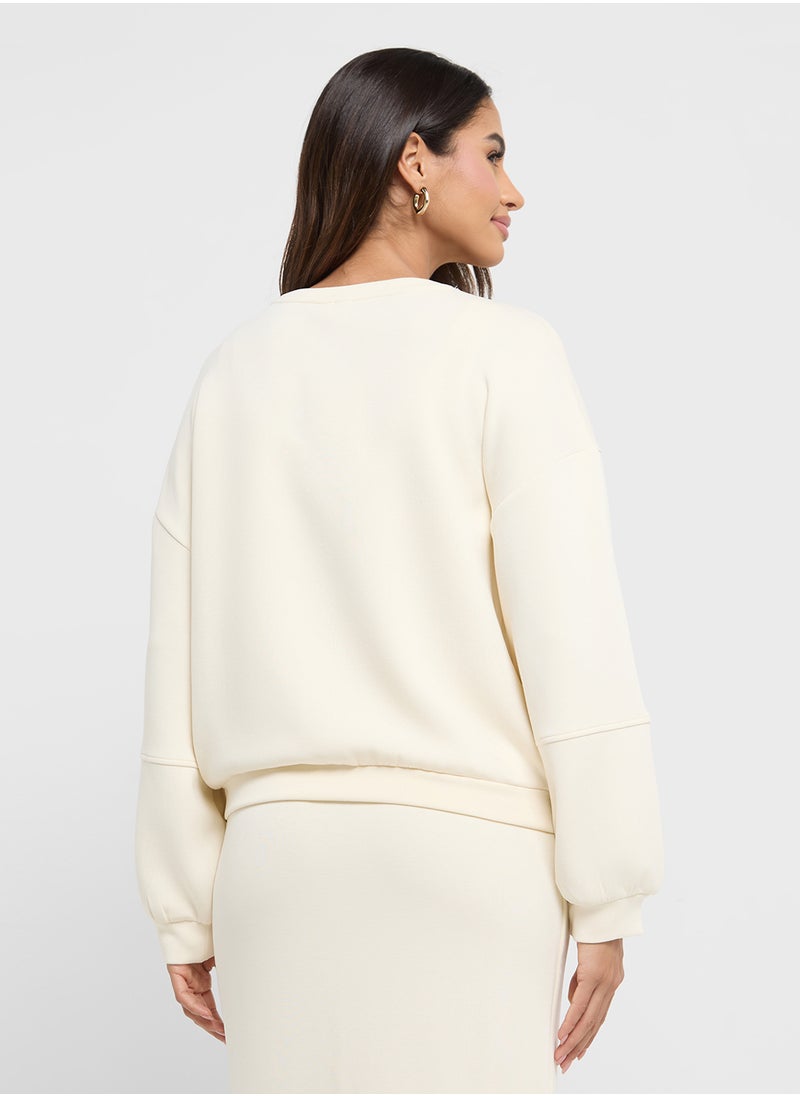 VERO MODA Crew Neck Sweatshirt  - Image 2