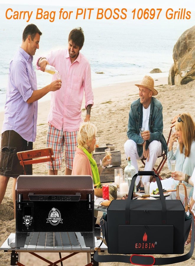 EDIBIN Grill Carry Bag Fit for Pit BOSS 10697 TableTop Grill, Portable, Weather Resistant - Image 2