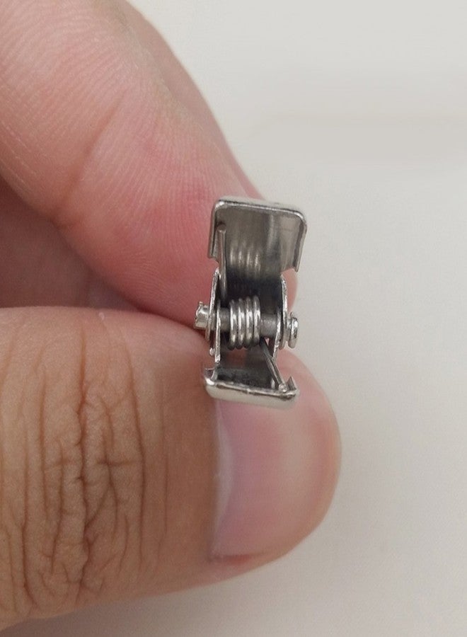 lasenersm 50 PCS Hairdressing Single Prong Pin Curl Clips 1.78 Inch Metal Alligator Hair Clips for Hair Extensions, Hair Salon, Barber, Stylist - Image 5