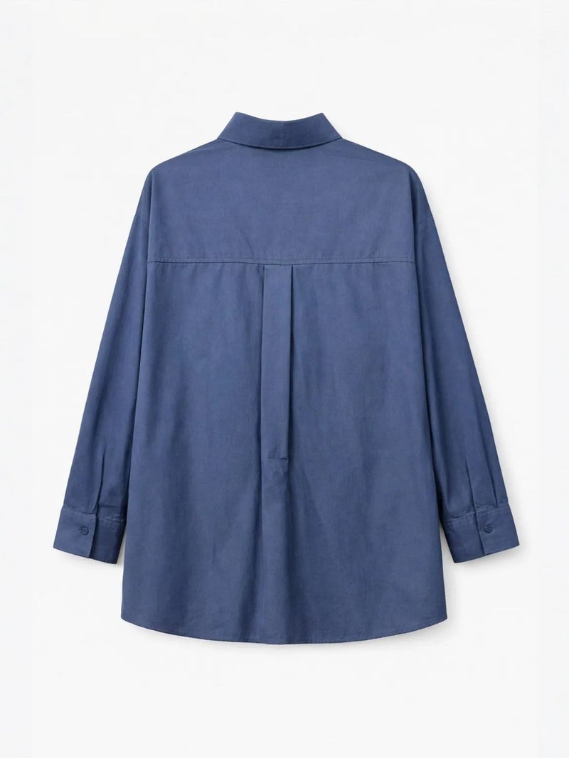 Mixray Long Sleeve Cotton Shirt - Image 3