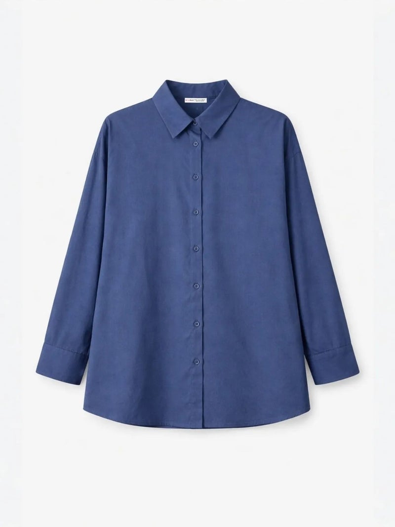 Mixray Long Sleeve Cotton Shirt - Image 1