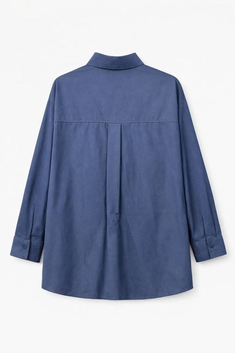 Mixray Long Sleeve Cotton Shirt - Image 3