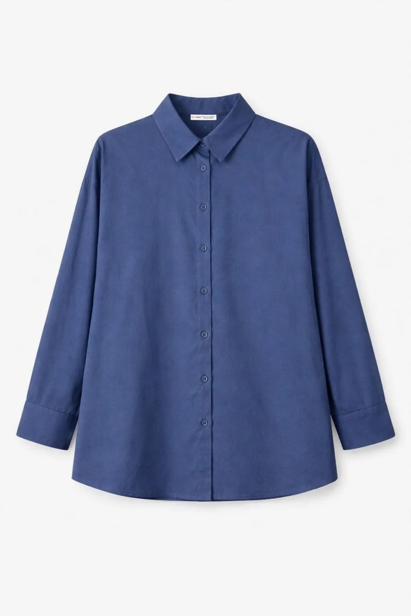 Mixray Long Sleeve Cotton Shirt - Image 1