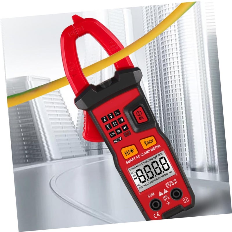 أوبيريتاكس ملتيميتر رقمية مع مشبك تلقائي التعرف على الجهد المتردد والمستمر، مقاومة، اختيار الاستمرارية، أداة صيانة احترافية - Image 5