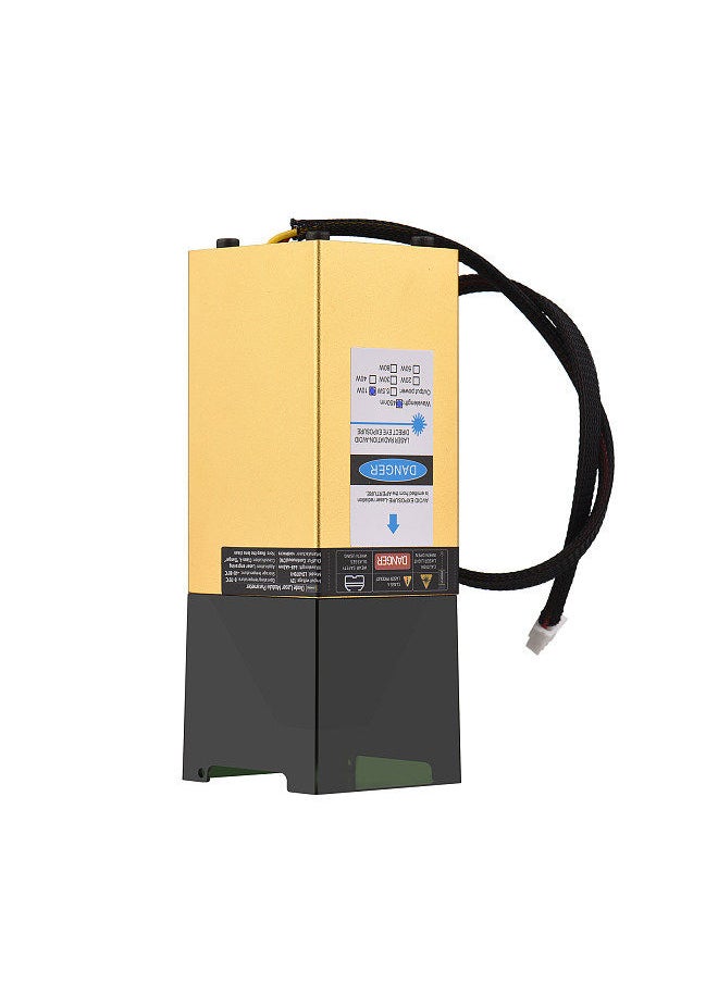 Generic 450nm 10W Laser Module Fixed Focal Length Laser Engraving Head High Speed Laser Engraver Cutter 3D Printer CNC Router Laser Module  - Image 1