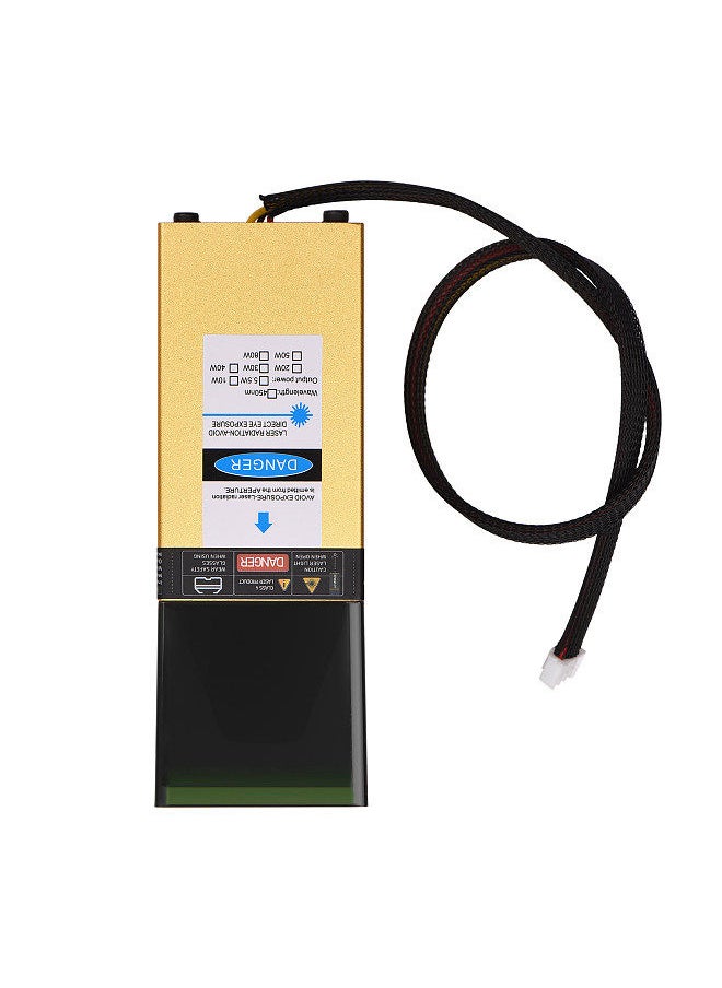 Generic 450nm 10W Laser Module Fixed Focal Length Laser Engraving Head High Speed Laser Engraver Cutter 3D Printer CNC Router Laser Module  - Image 2