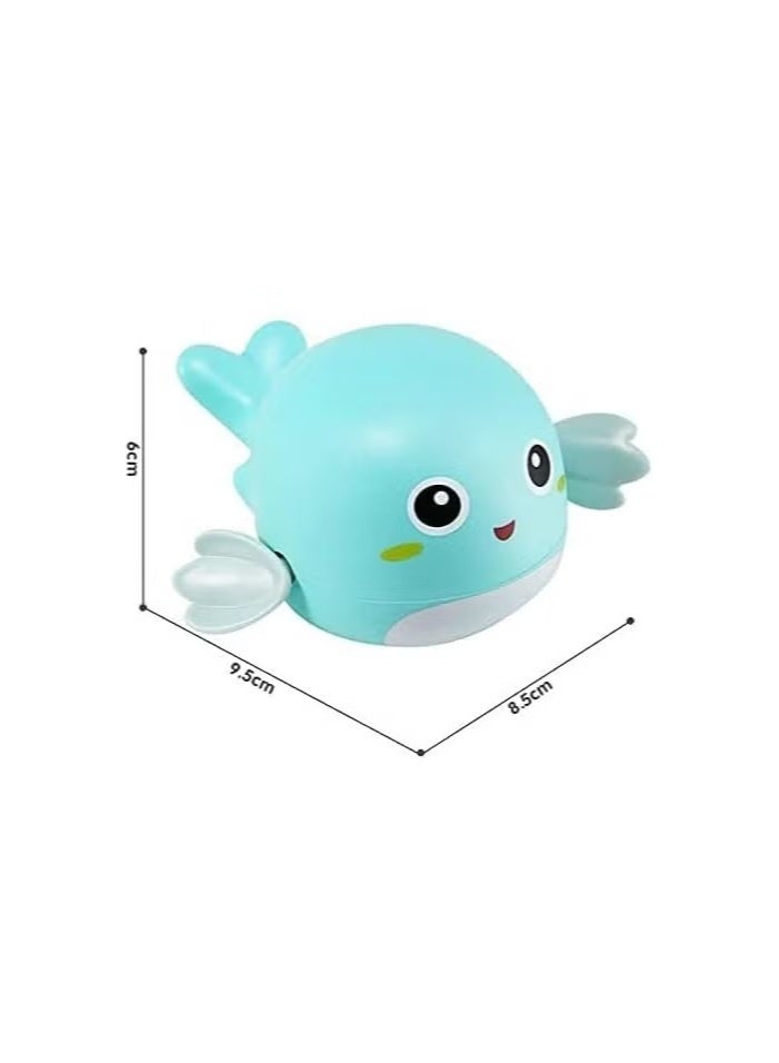 لعبة حمام، لعبة حوض استحمام وحوض سباحة على شكل حيوان لطيف، ألعاب حمام للأطفال الصغار من عمر 1 إلى 3 سنوات، مجموعة ألعاب حمام مائي للأولاد والبنات، عبوة من 4 قطع - Image 3