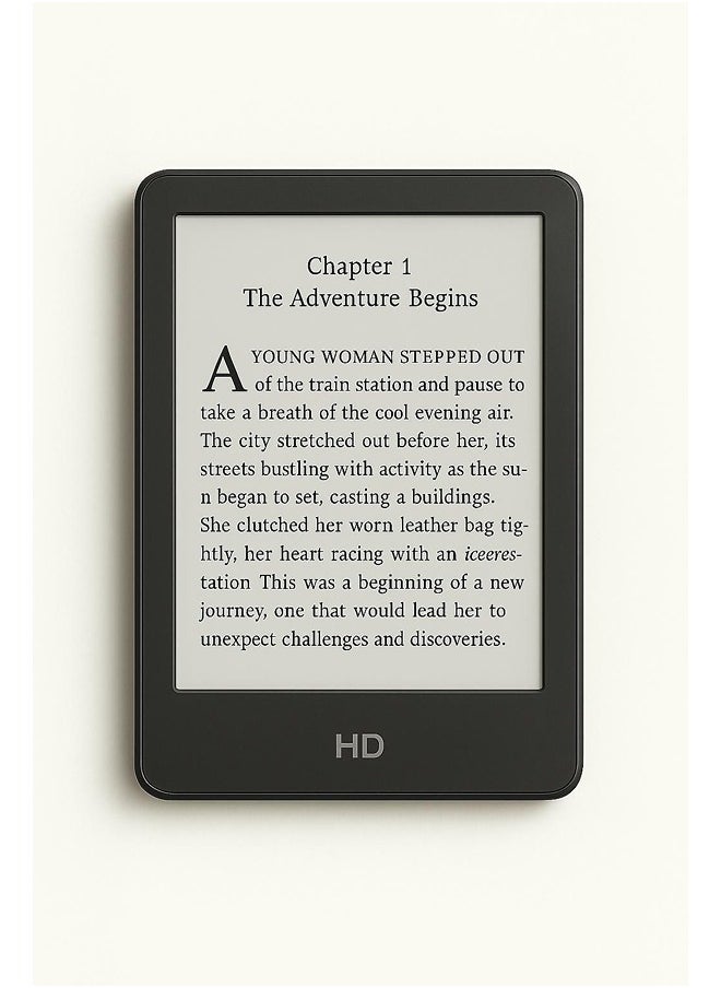 HD - E-Reader | 16GB Storage, 6" Glare-Free Display, Adjustable Front Light, Fast Page Turns, Wi-Fi Connectivity - Image 1